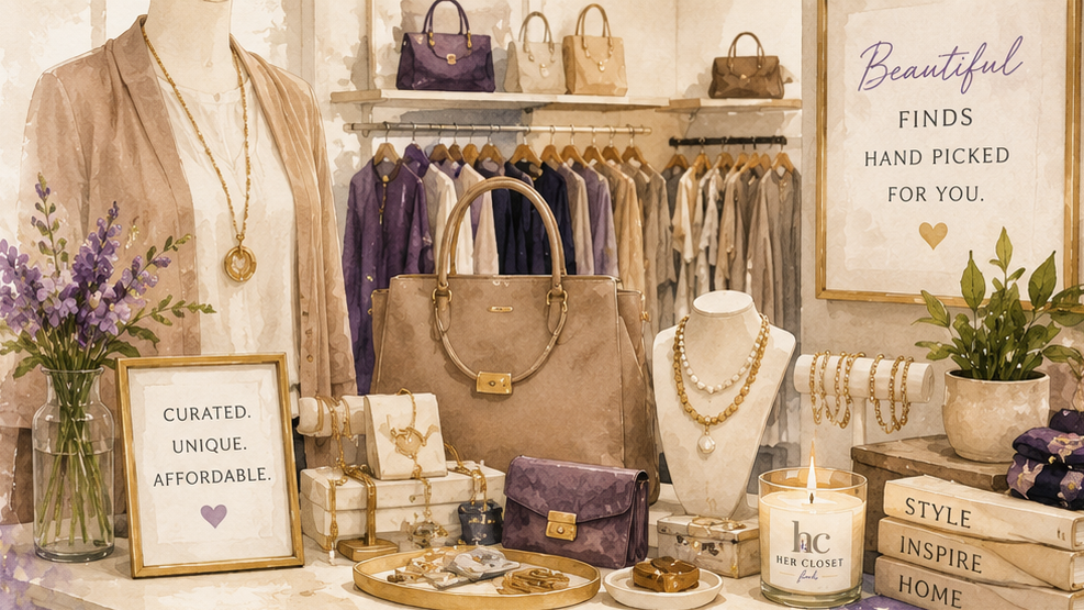 Jewelry case featuring multiple pieces